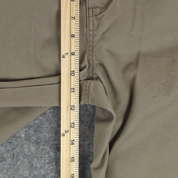 Billabong Pants Mens 33 Tan Classic Chino Straight Fit Casual Polyester Blend - Picture 6 of 10